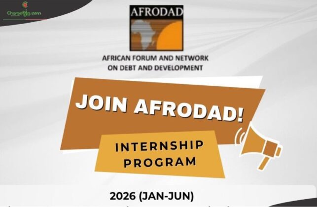 AFRODAD Internship Program 2026 for Young African Professionals - Charge9ja