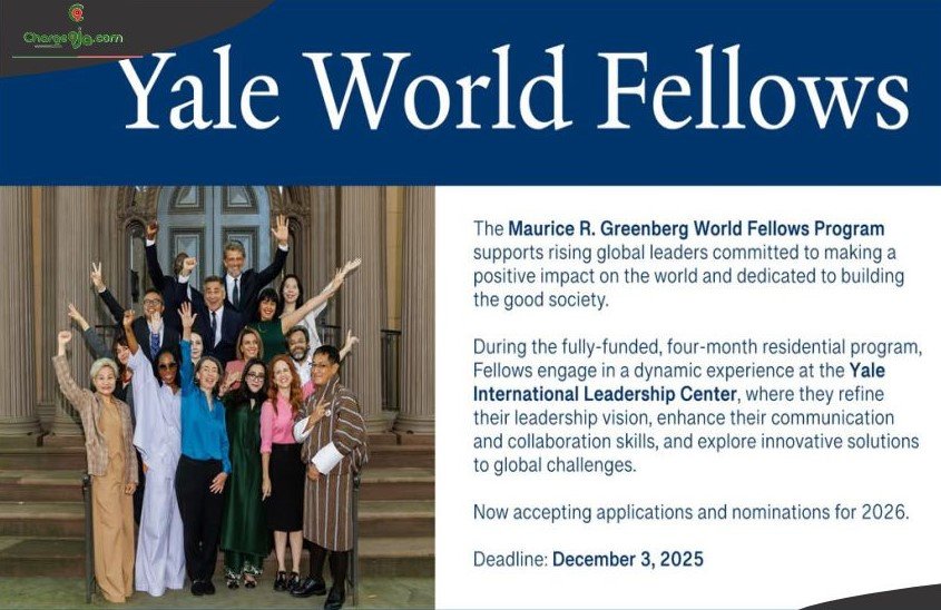 Yale Environmental Fellows Program 2026 Funded Fellowship Yale Environmental Fellows Program 2026 Funded Fellowship